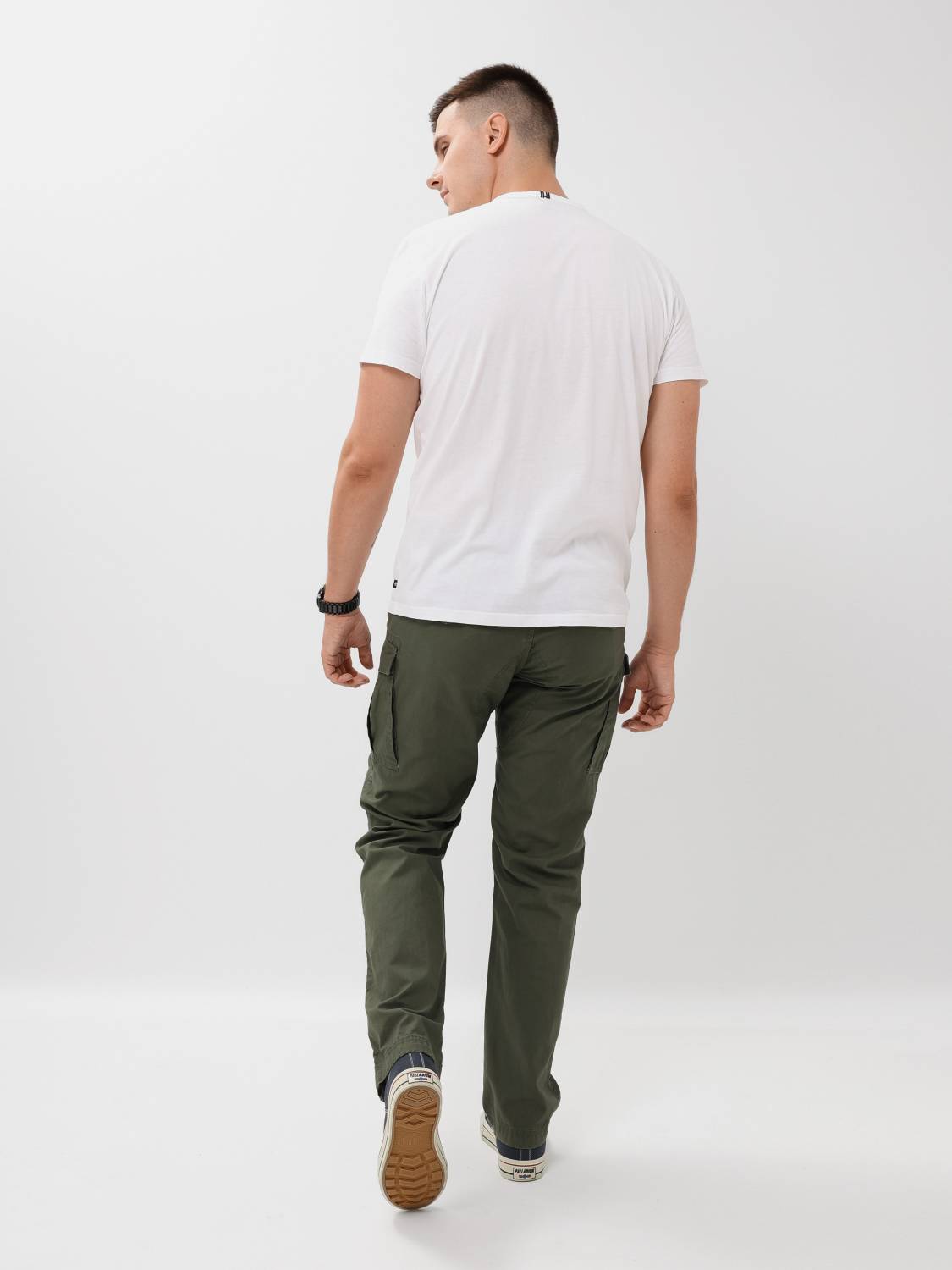 Брюки карго мужские "Lester'' (Olive) Vintage Industries