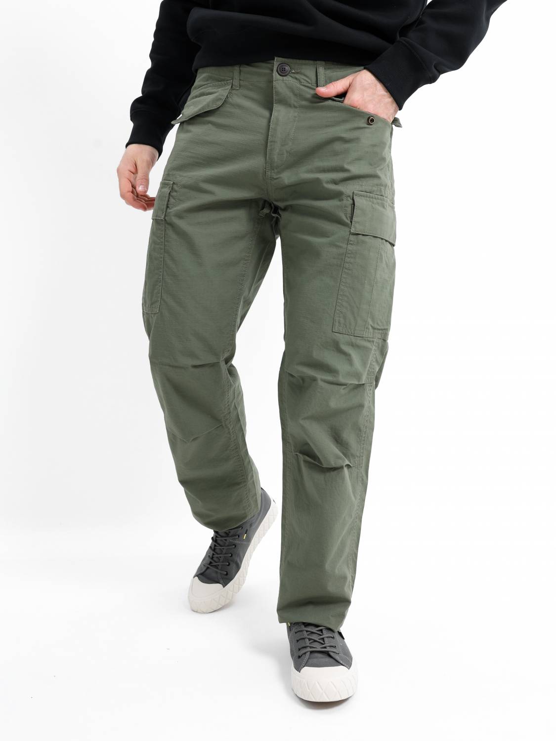 Брюки карго мужские "Miller M-65 '' (Olive Drab) Vintage Industries