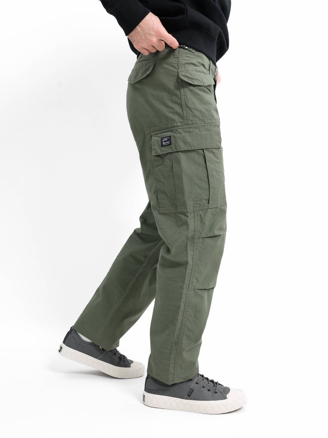Брюки карго мужские "Miller M-65 '' (Olive Drab) Vintage Industries