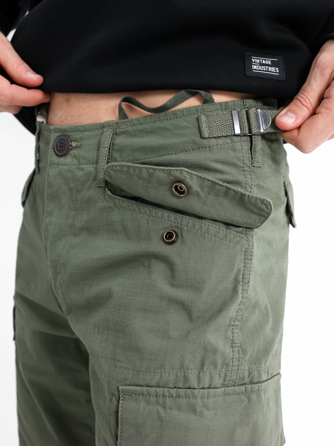 Брюки карго мужские "Miller M-65 '' (Olive Drab) Vintage Industries