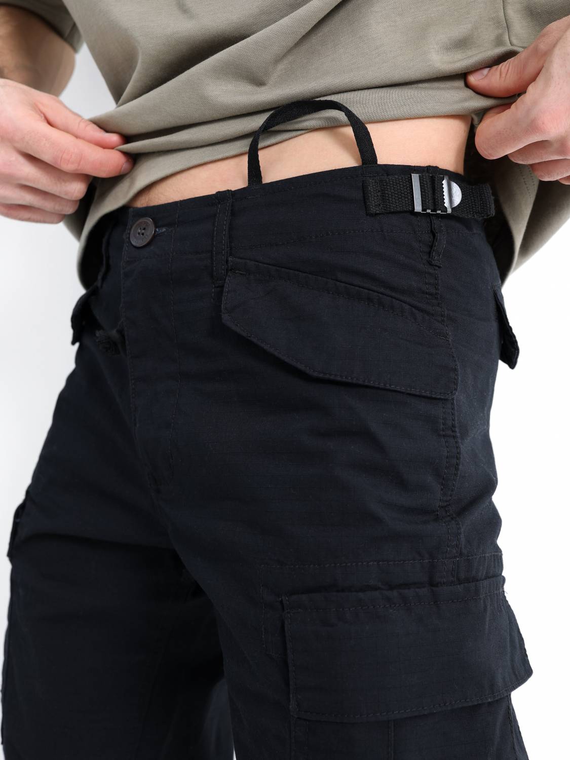 Брюки карго мужские "Miller M-65 '' (Black) Vintage Industries