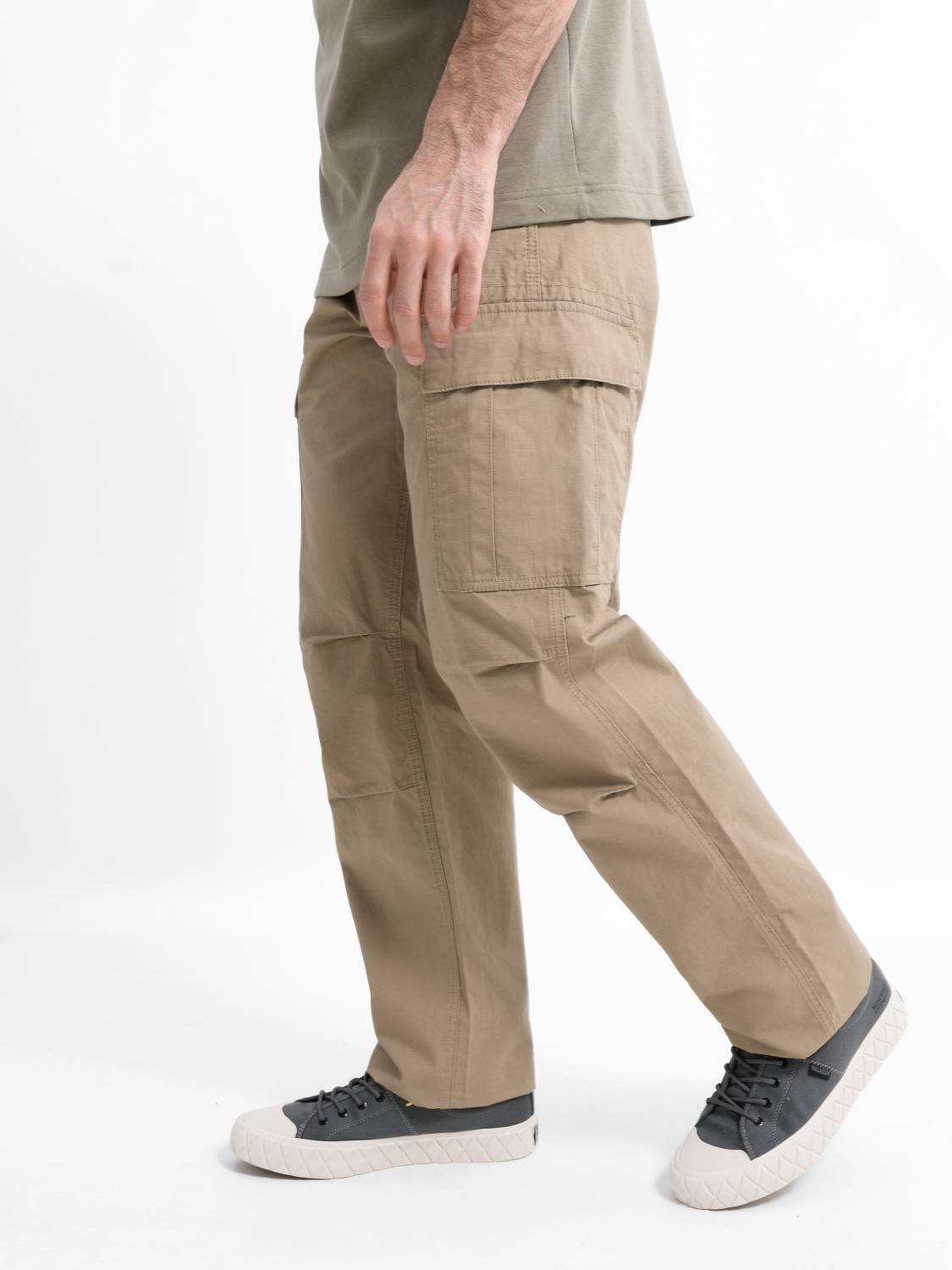 Брюки карго мужские "Miller M-65 '' (Dark Khaki) Vintage Industries