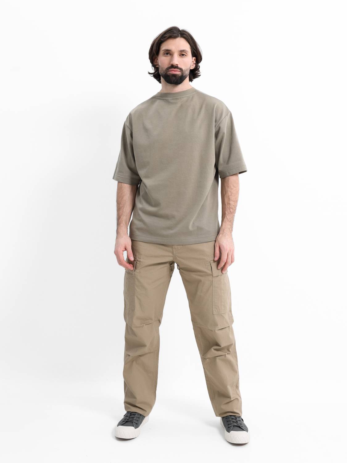 Брюки карго мужские "Miller M-65 '' (Dark Khaki) Vintage Industries
