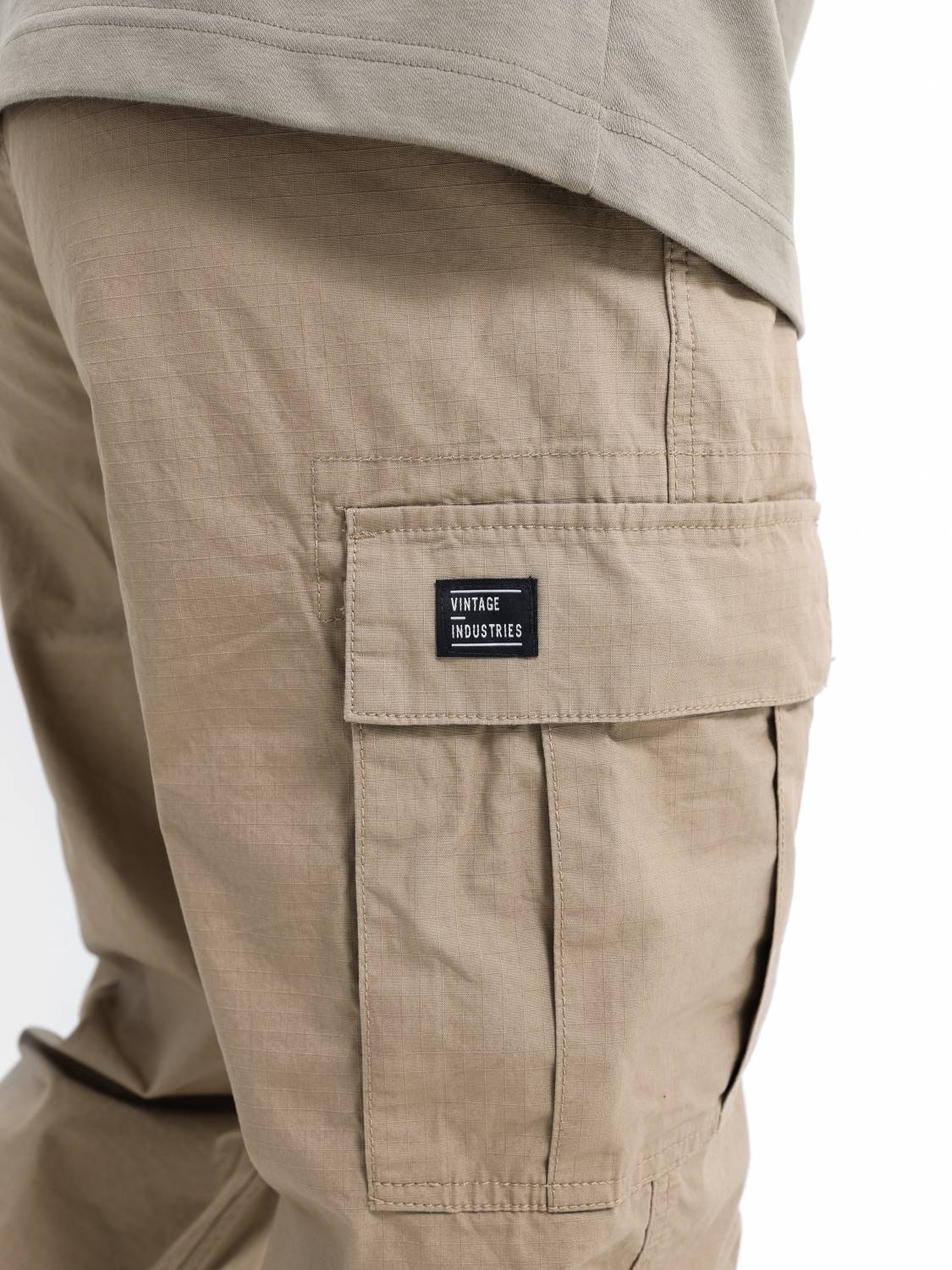Брюки карго мужские "Miller M-65 '' (Dark Khaki) Vintage Industries