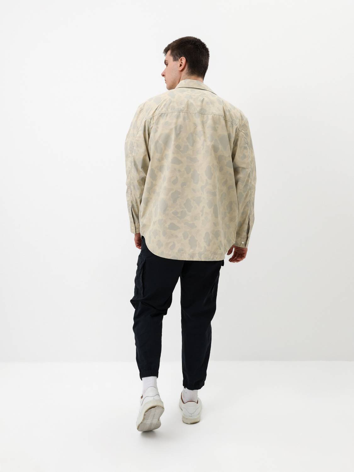 Куртка / Ветровка / Рубашка мужская "Packaway Shirt" (Limestone) Alpha Industries 3