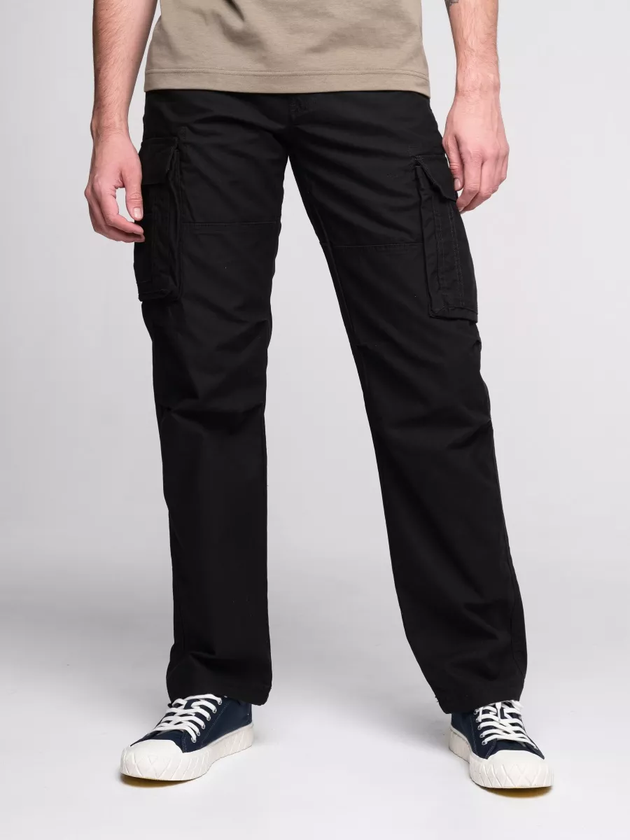 Брюки карго мужские "Reef'' (Black) Vintage Industries