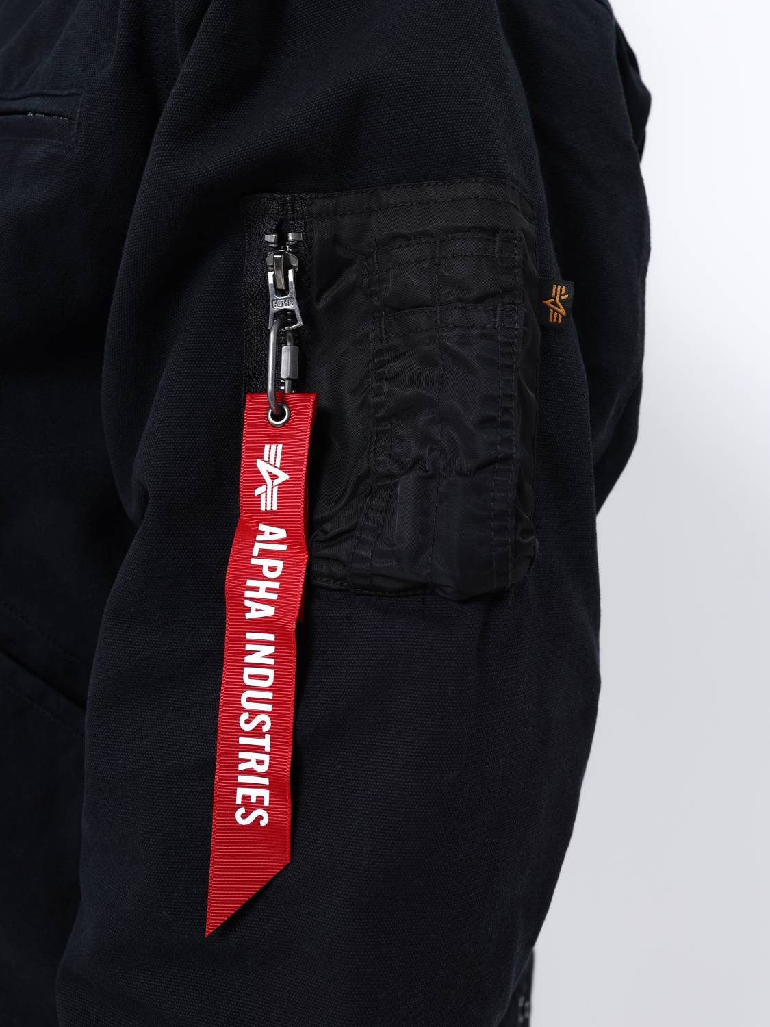 Куртка утепленная мужская "Detroit" (Black) Alpha Industries