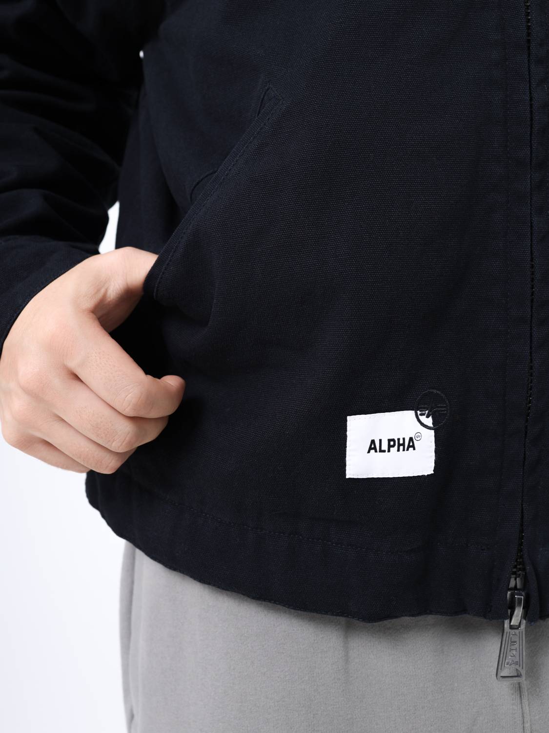 Куртка утепленная мужская "Detroit" (Black) Alpha Industries