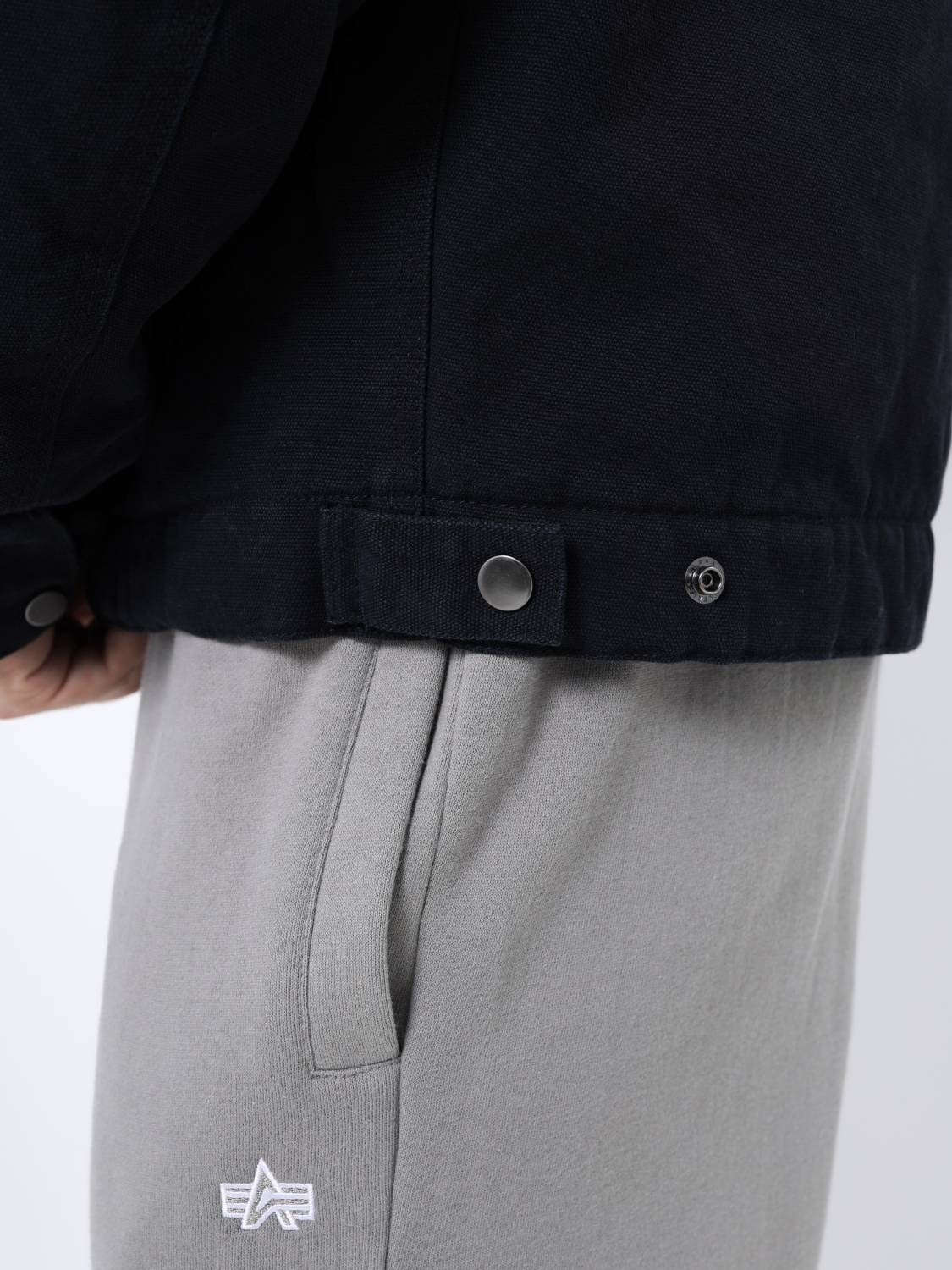 Куртка утепленная мужская "Detroit" (Black) Alpha Industries