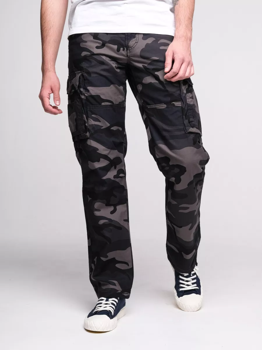 Брюки карго мужские "Reef'' (Dark Camo) Vintage Industries