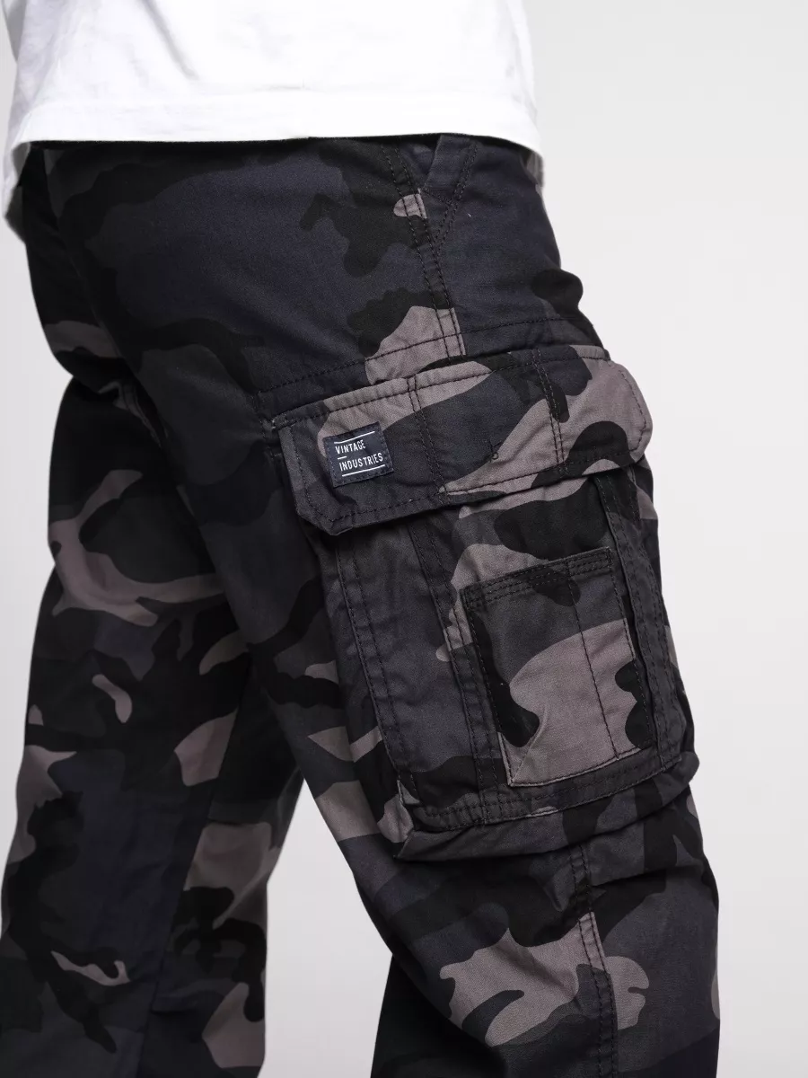 Брюки карго мужские "Reef'' (Dark Camo) Vintage Industries