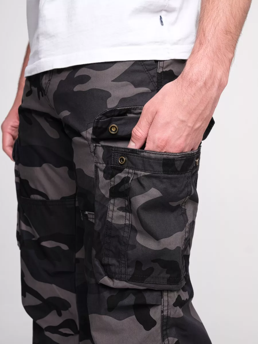 Брюки карго мужские "Reef'' (Dark Camo) Vintage Industries