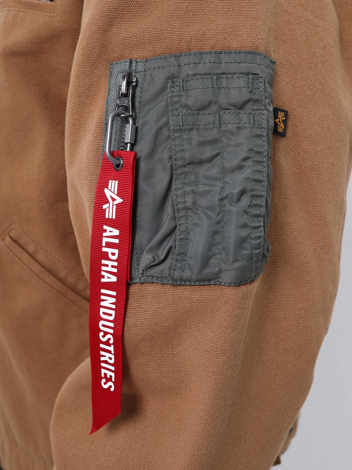 Куртка утепленная мужская "Detroit" (Beige) Alpha Industries