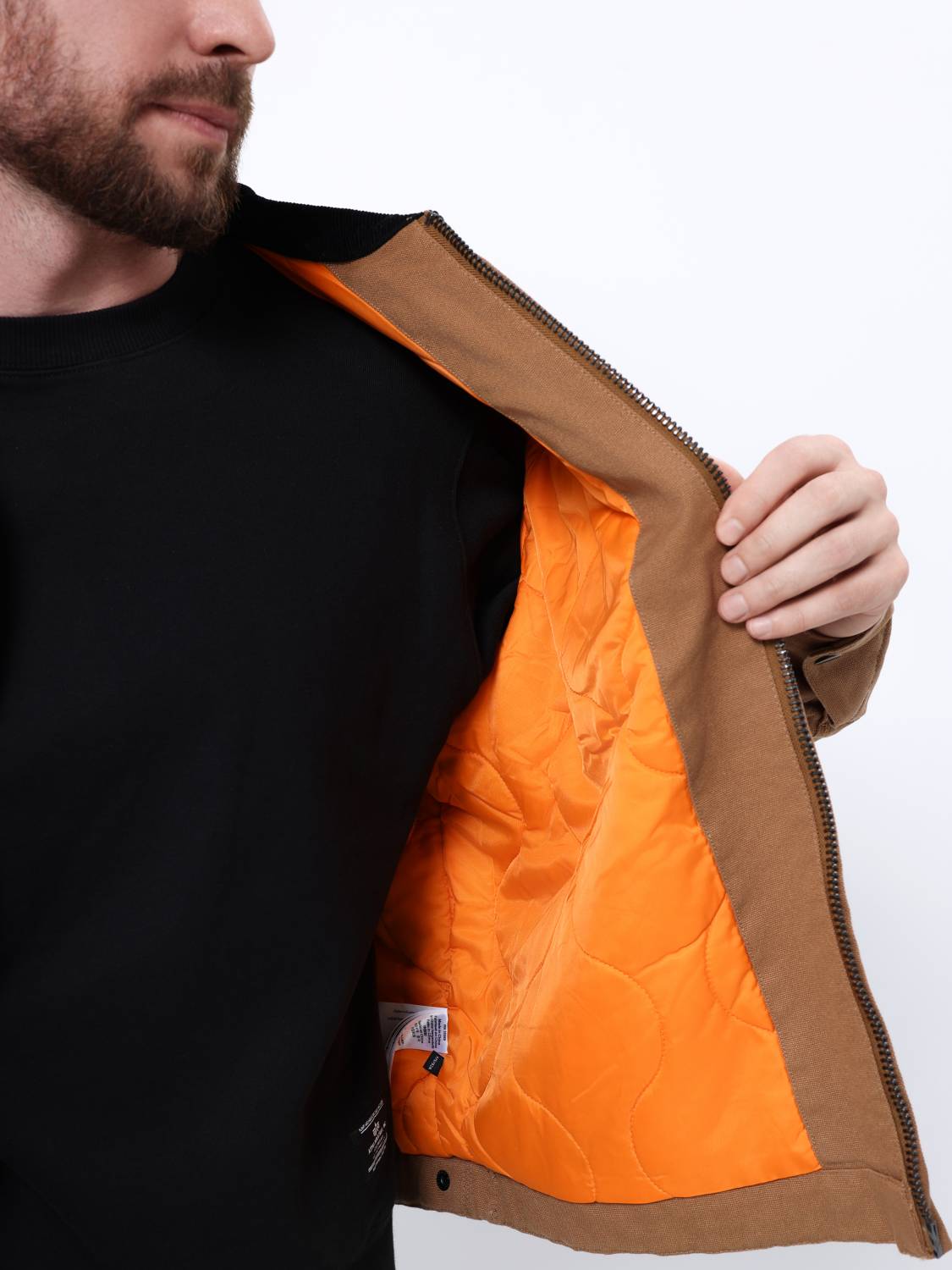 Куртка утепленная мужская "Detroit" (Beige) Alpha Industries