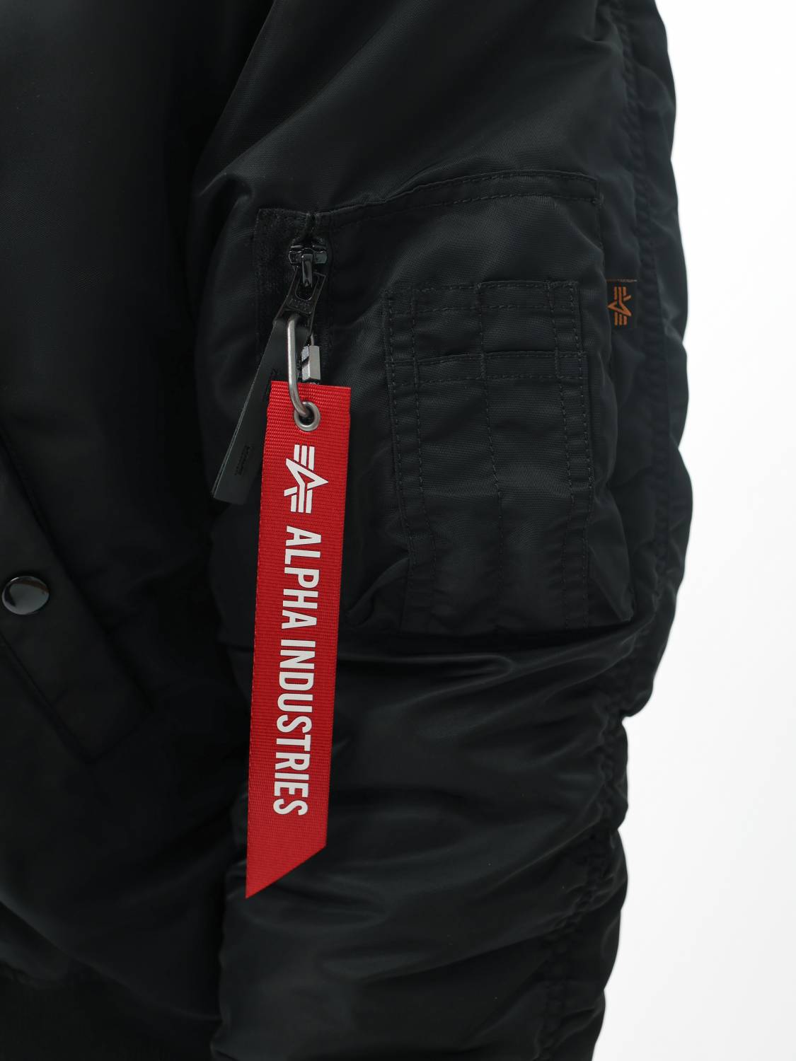 Куртка / Парка теплая мужская "N-2B" (Black) Alpha Industries 