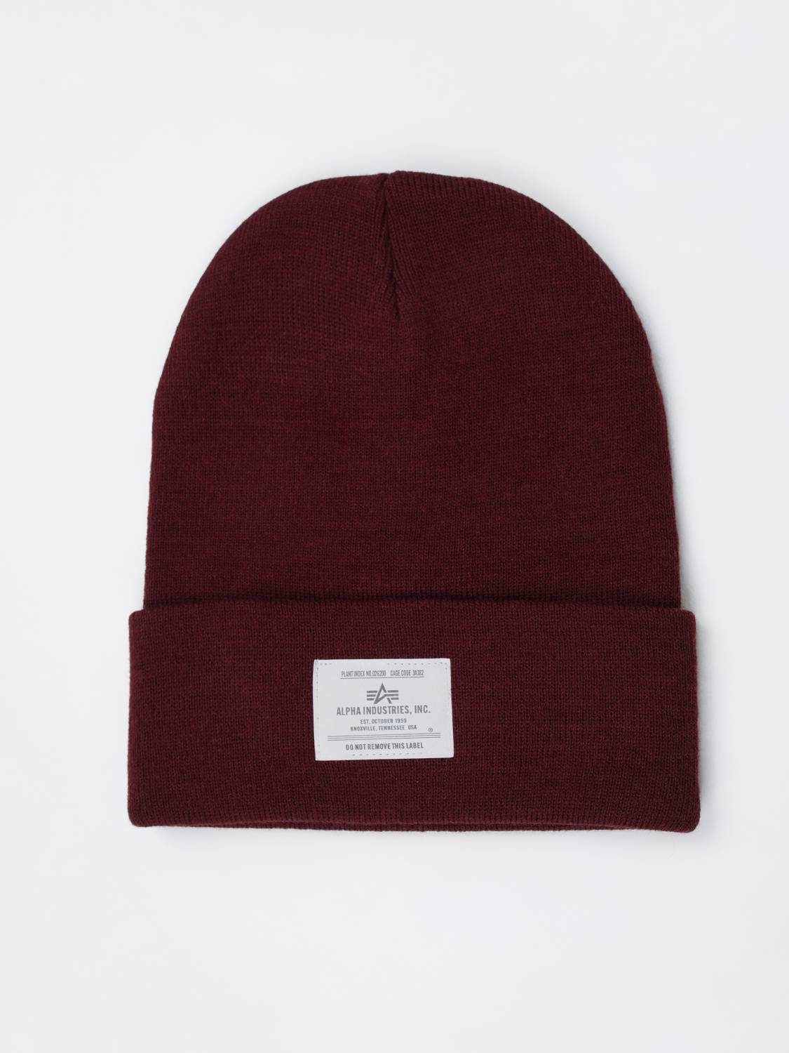 Шапка "Essential Beanie" (Cedar Red) Alpha Industries