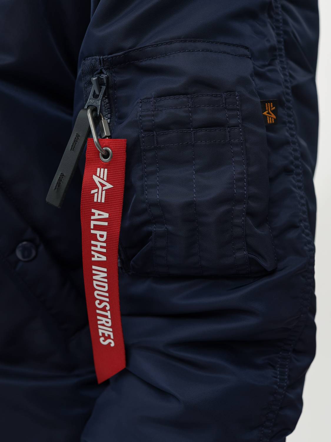 Куртка / Парка теплая мужская "N-2B" (Replica Blue) Alpha Industries