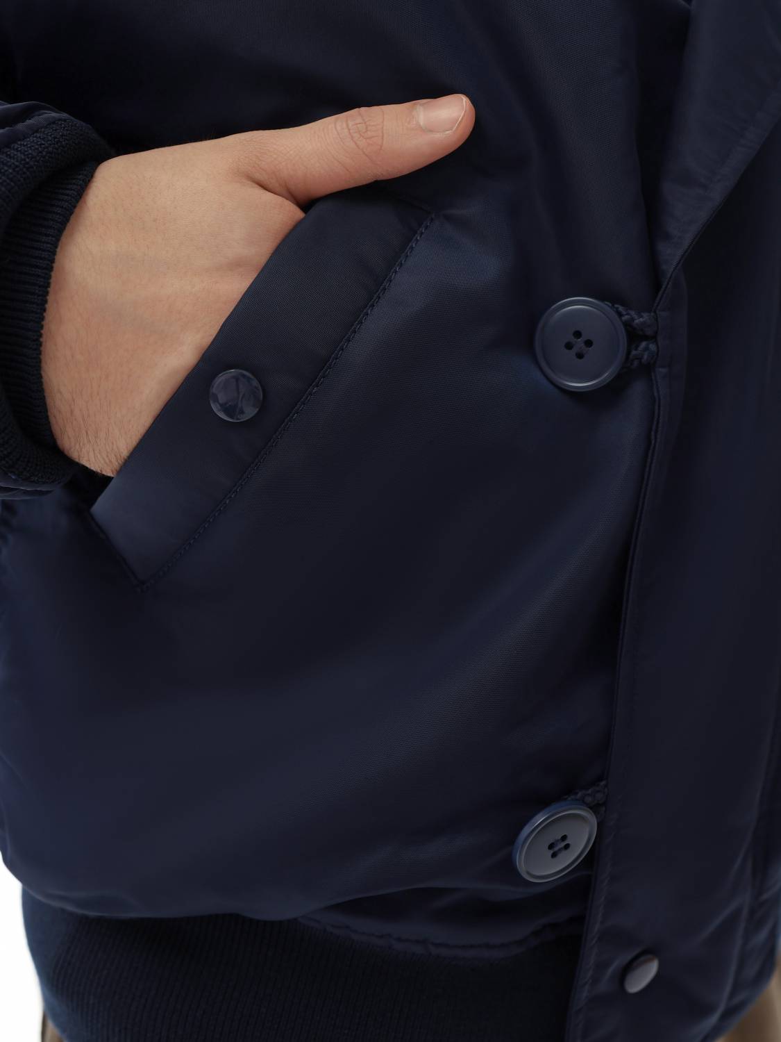 Куртка / Парка теплая мужская "N-2B" (Replica Blue) Alpha Industries