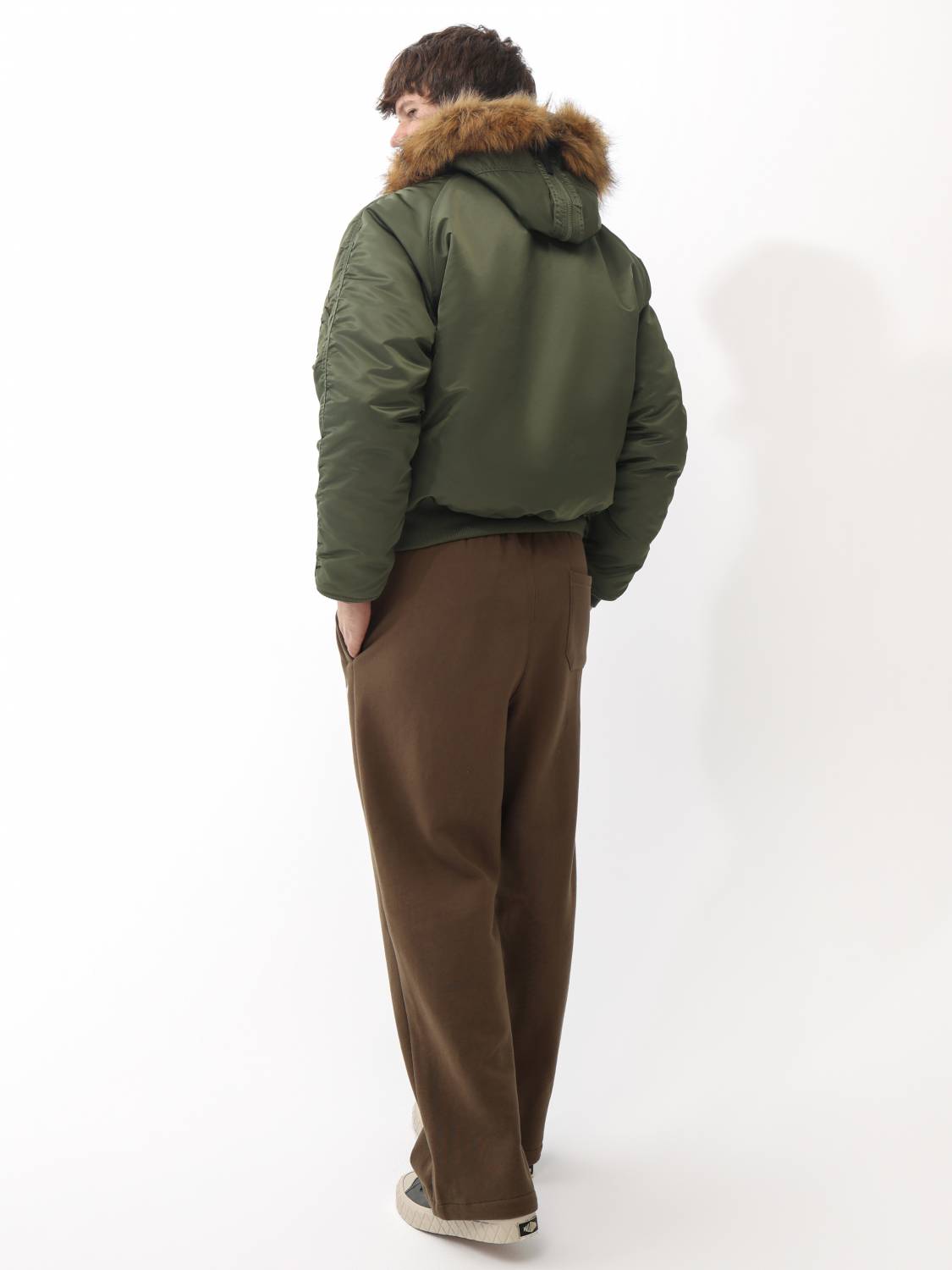 Куртка / Парка теплая мужская "N-2B" (Sage) Alpha Industries
