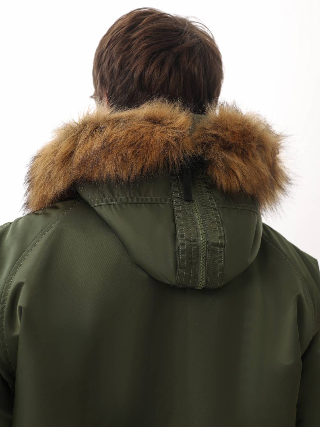 Куртка / Парка теплая мужская "N-2B" (Sage) Alpha Industries