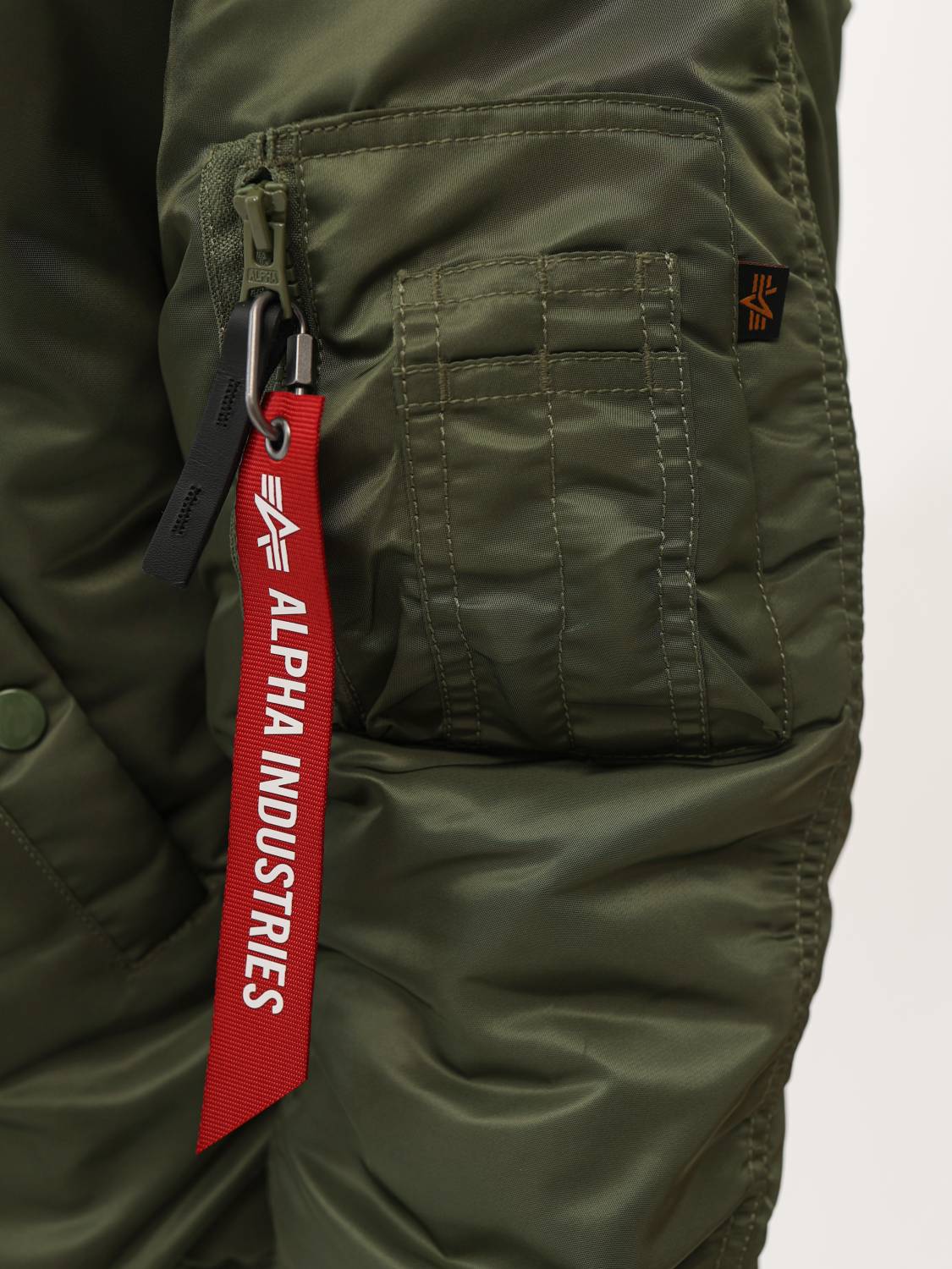 Куртка / Парка теплая мужская "N-2B" (Sage) Alpha Industries