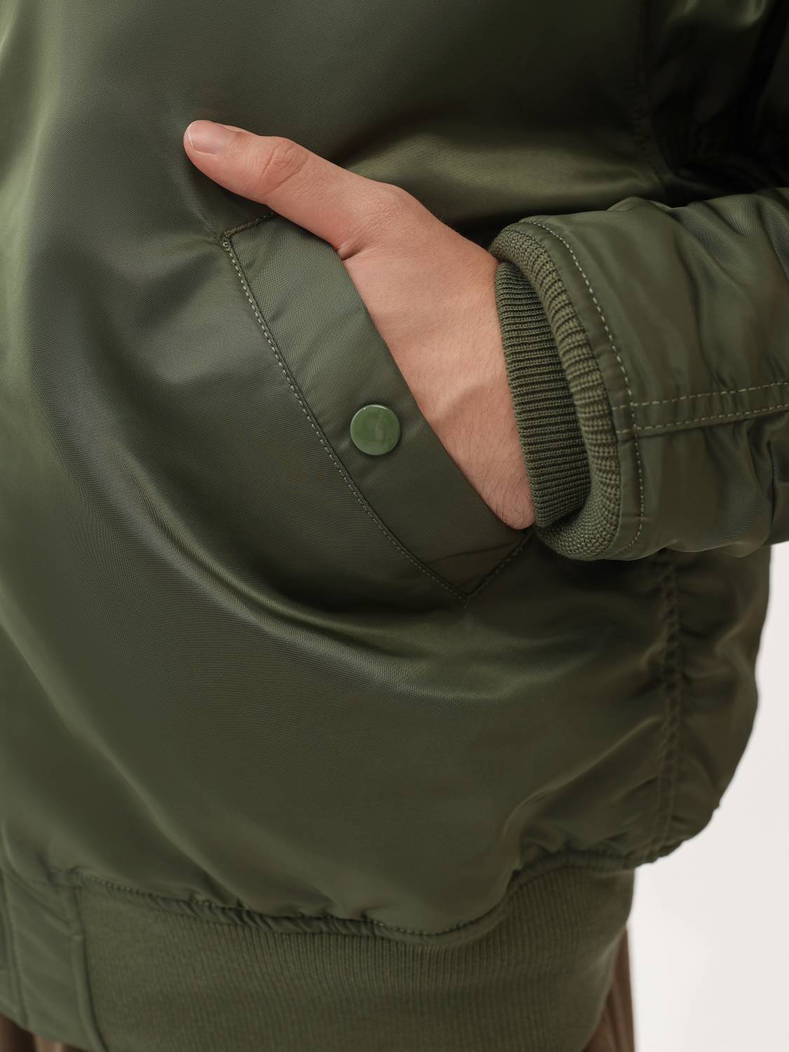 Куртка / Парка теплая мужская "N-2B" (Sage) Alpha Industries