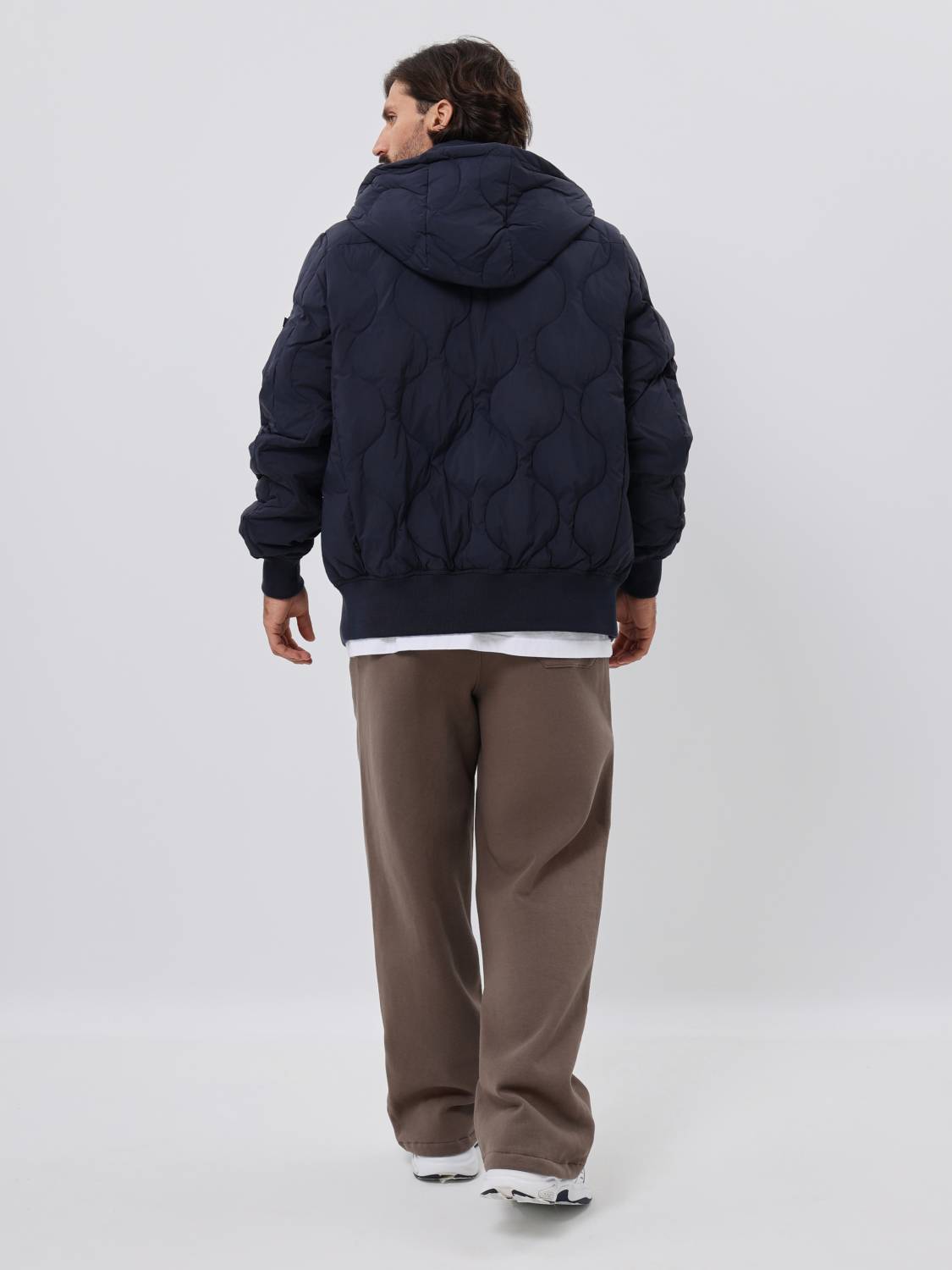 Пуховик / Куртка утепленная мужская "Lightweight Down" (Replica Blue) Alpha Industries