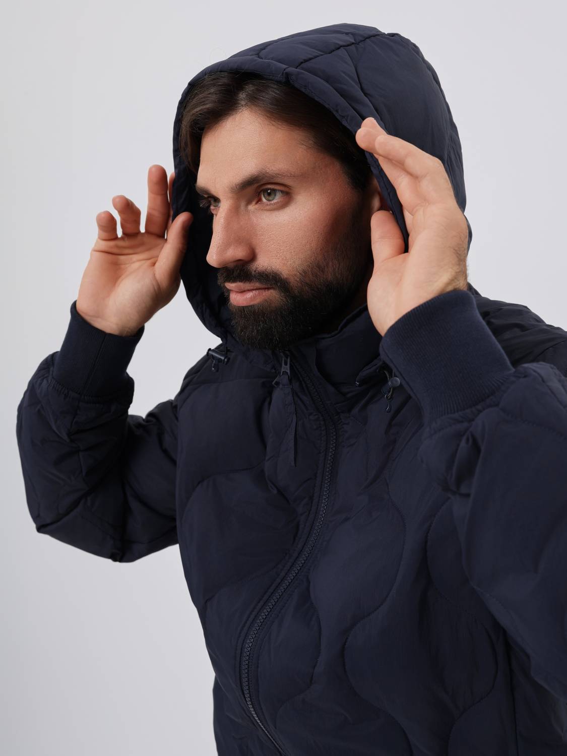Пуховик / Куртка утепленная мужская "Lightweight Down" (Replica Blue) Alpha Industries