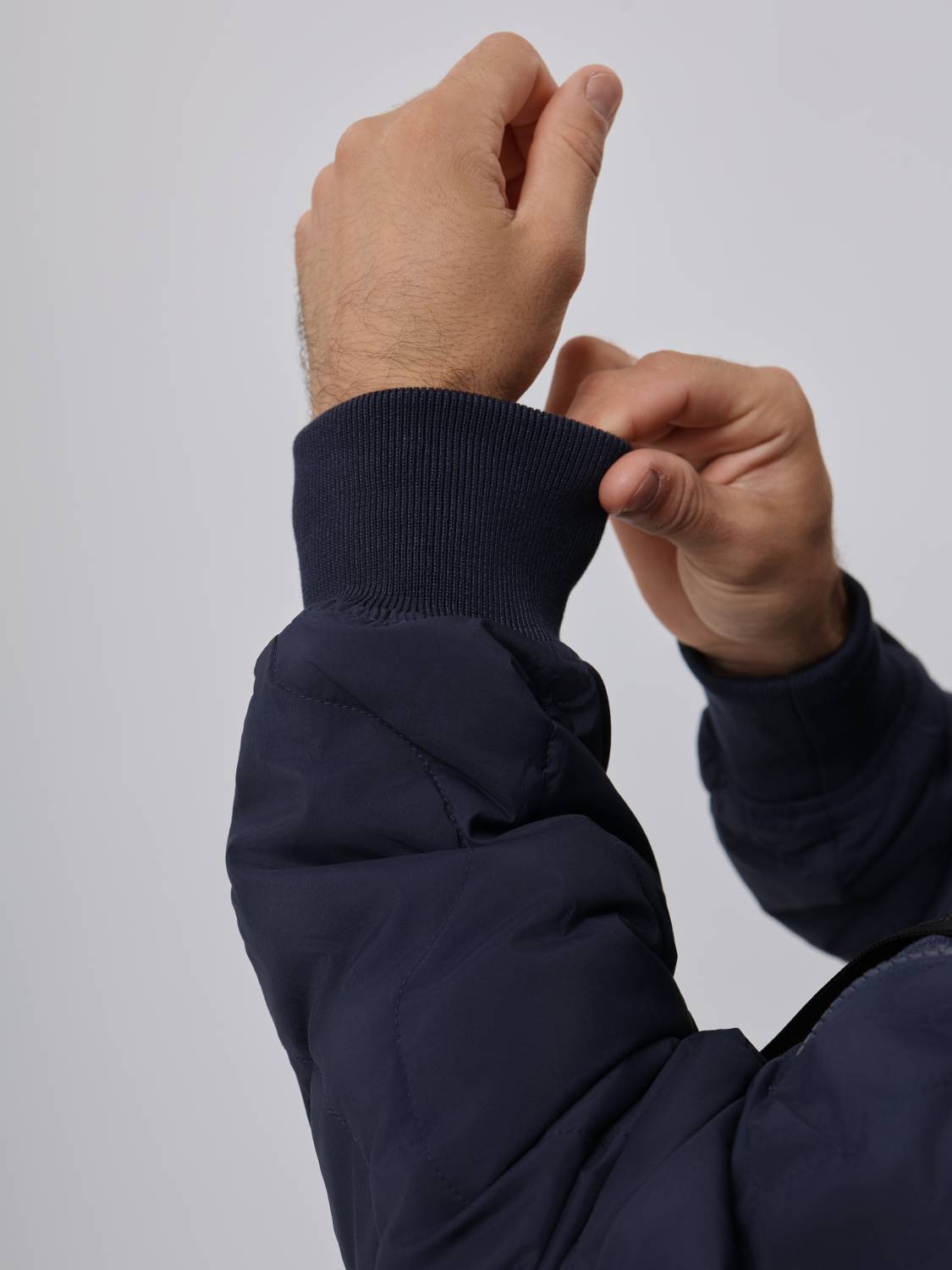 Пуховик / Куртка утепленная мужская "Lightweight Down" (Replica Blue) Alpha Industries