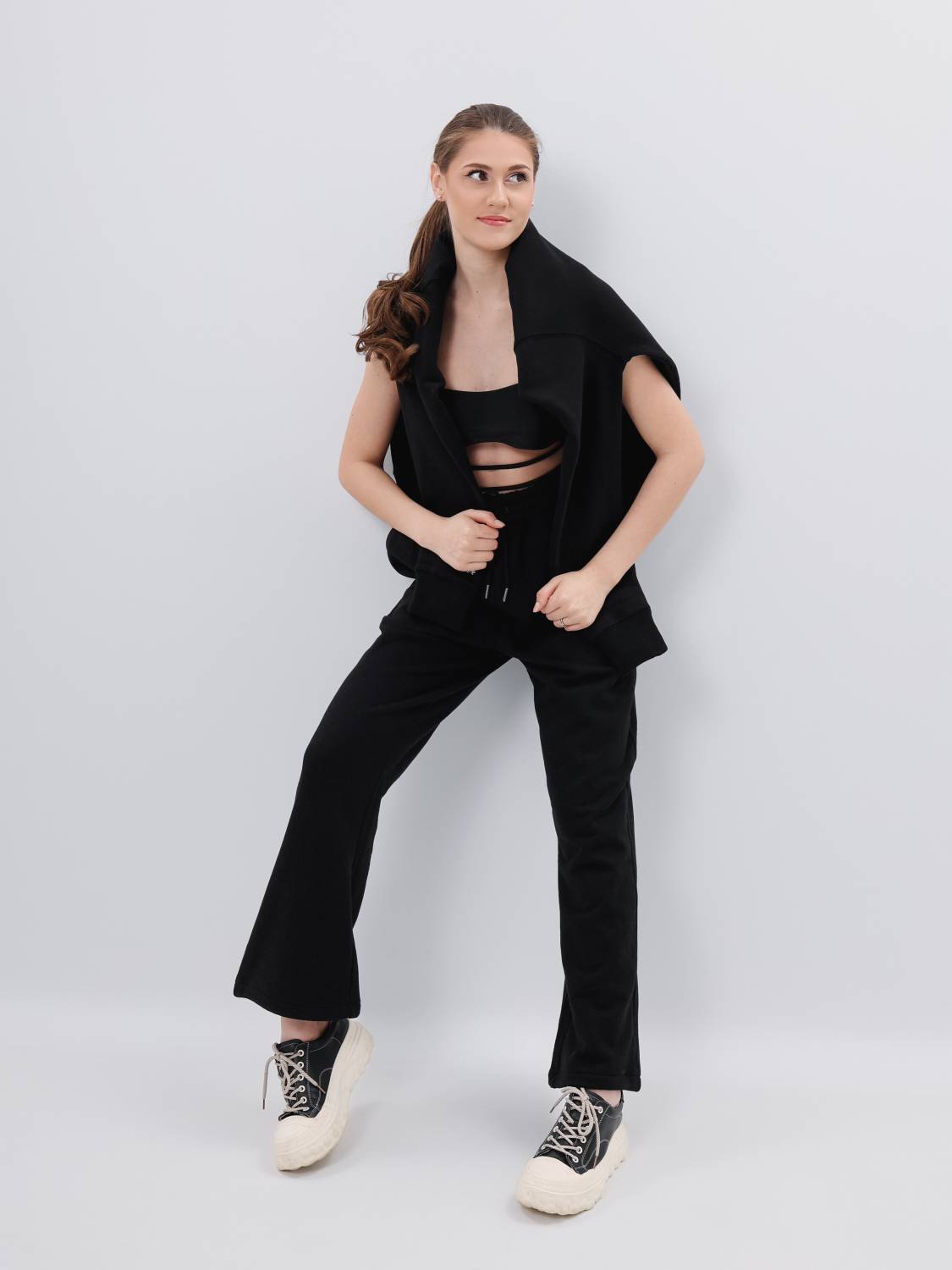 Брюки спортивные "Essential Sweatpants'' (Black) Alpha Industries