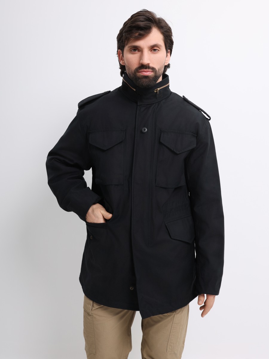 Куртка мужская "M-65" (Black) Alpha Industries