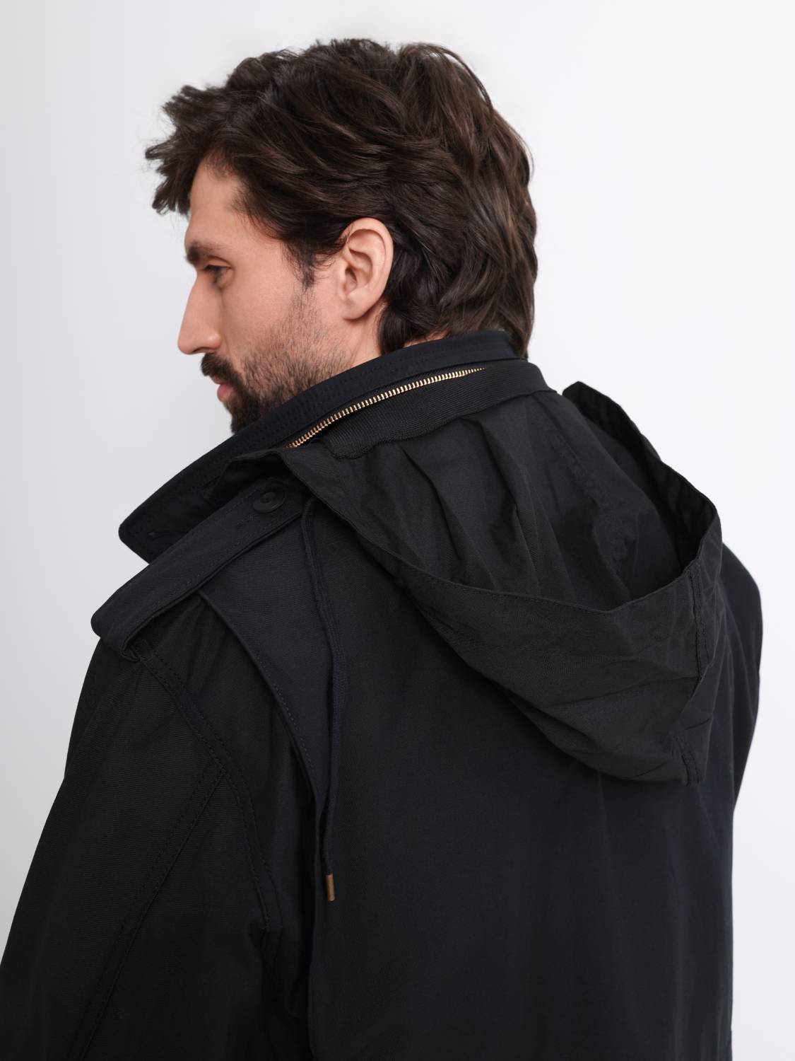 Куртка мужская "M-65" (Black) Alpha Industries
