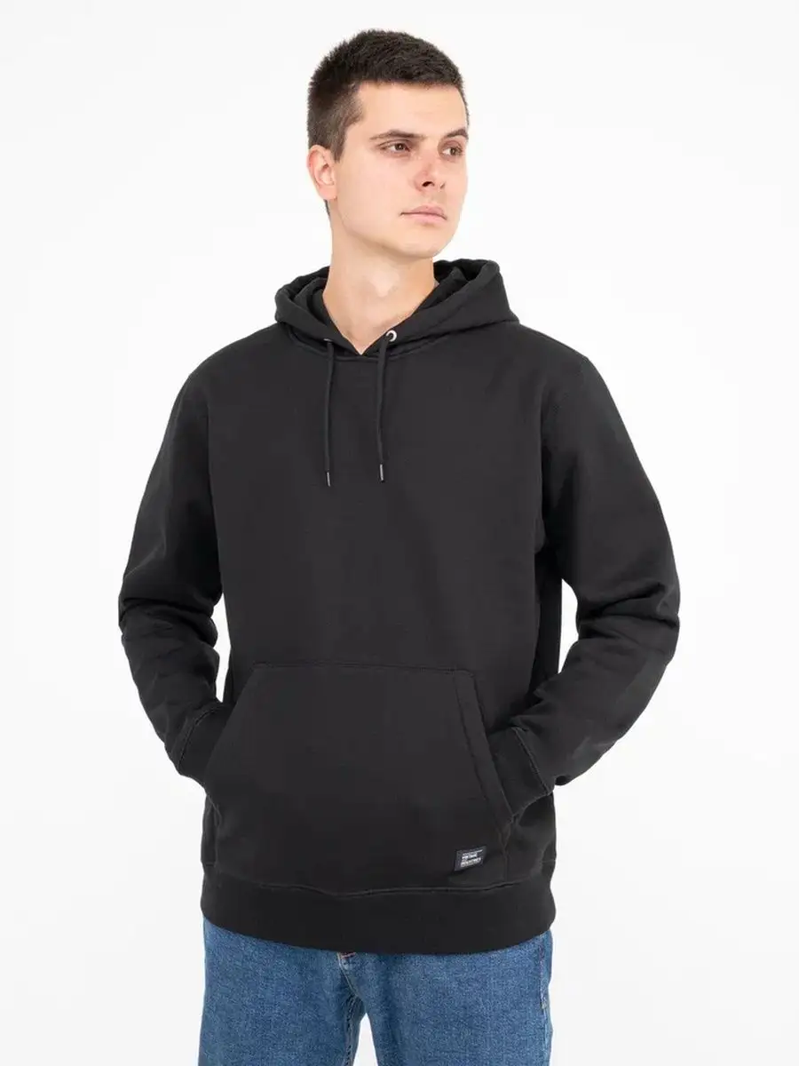Худи / Толстовка "Derby" (Black) Vintage Industries