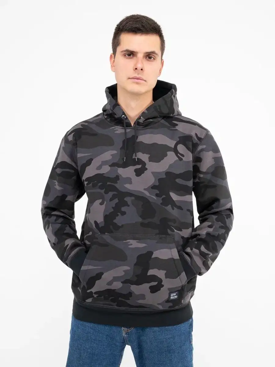 Худи / Толстовка "Derby" (Dark Camo) Vintage Industries