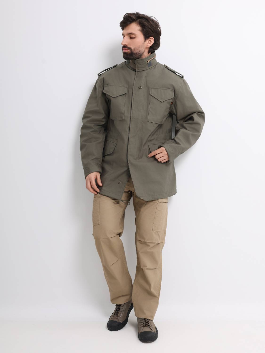 Куртка мужская "M-65" (Olive) Alpha Industries