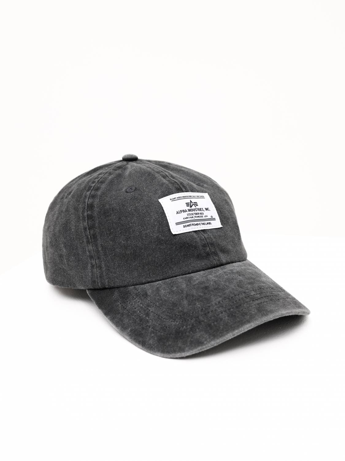 Кепка / Бейсболка ''Battlewash Cap'' (Black) Alpha Industries