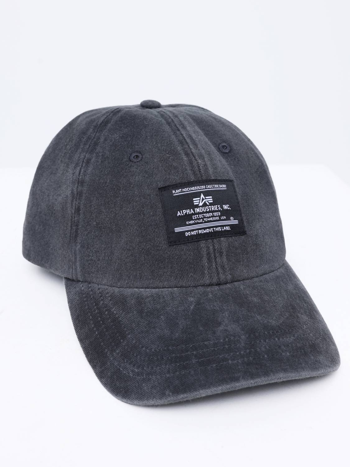 Кепка / Бейсболка ''Battlewash Cap'' (Black) Alpha Industries