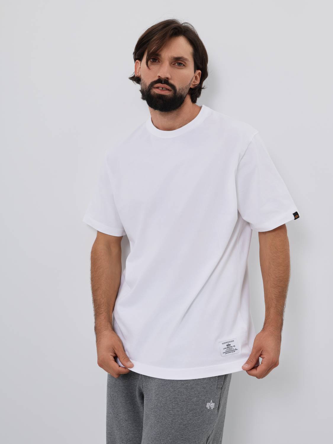 Футболка "Essential Tee Gen II" (White) Alpha Industries
