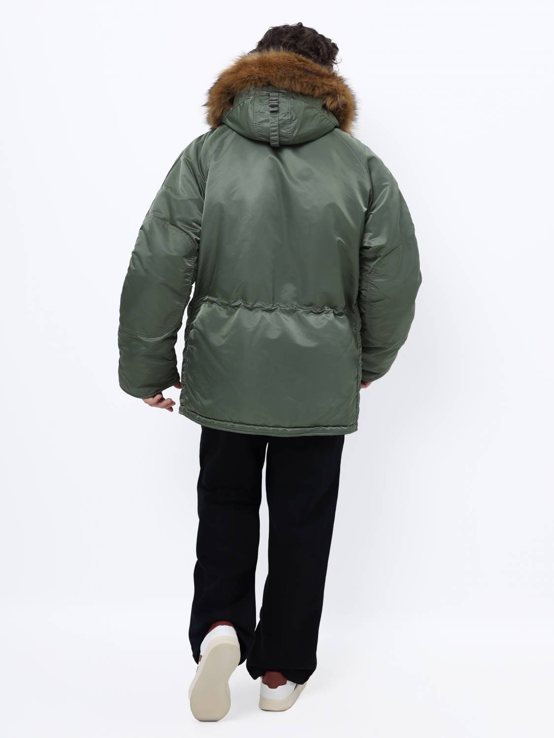 Куртка / Парка теплая мужская "N-3B" (Sage Green) Alpha Industries