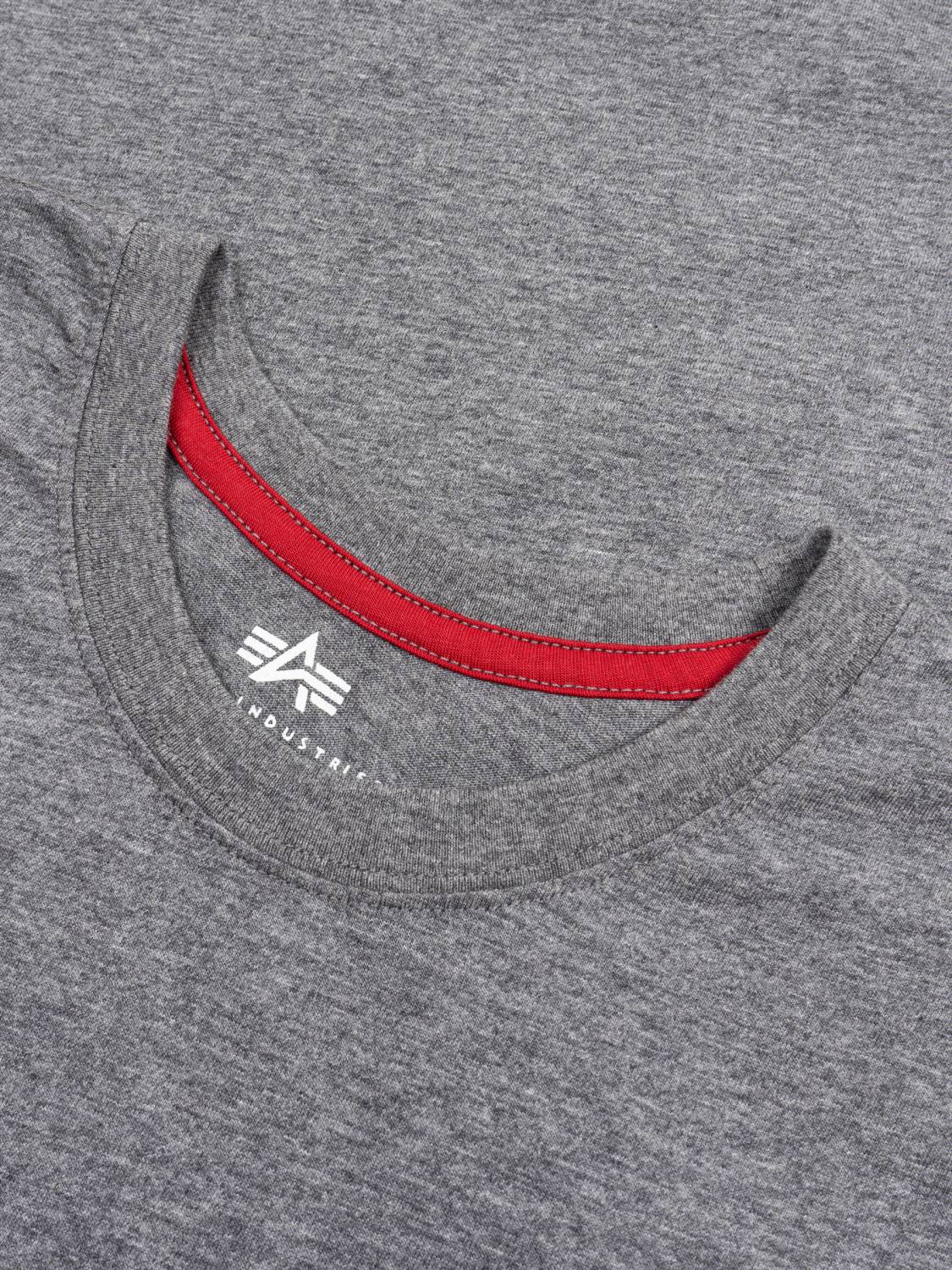 Футболка "Apollo II" (Medium Charcoal Heather) Alpha Industries