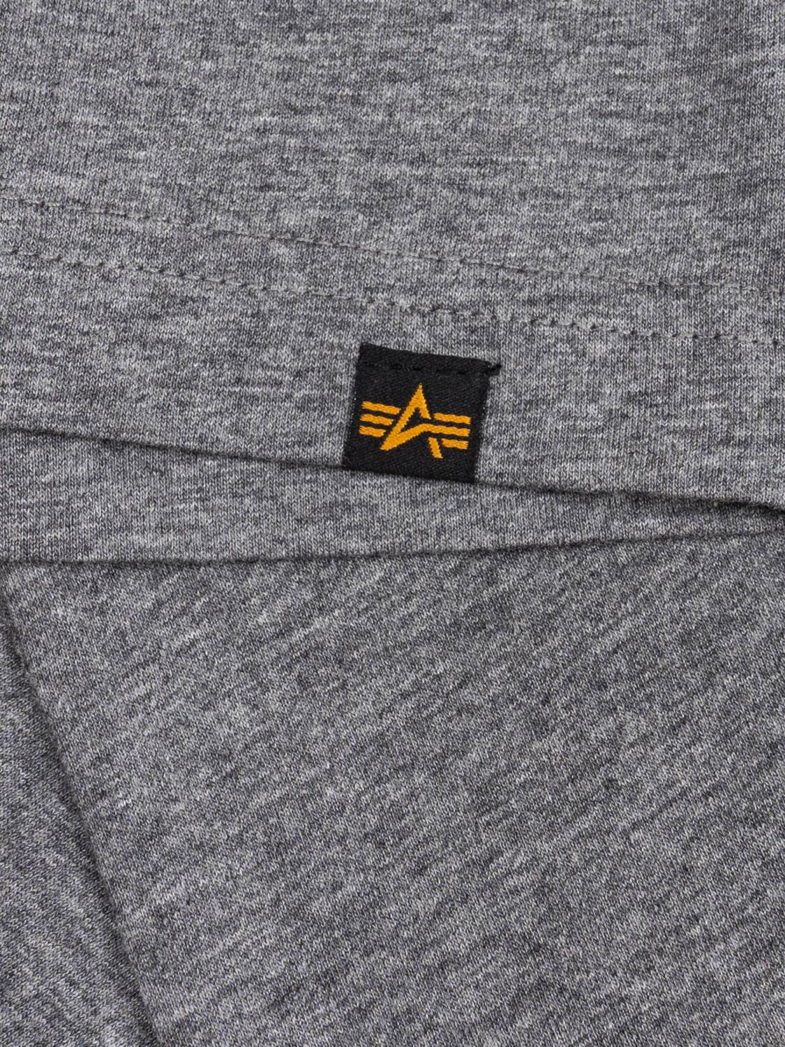 Футболка "Apollo II" (Medium Charcoal Heather) Alpha Industries