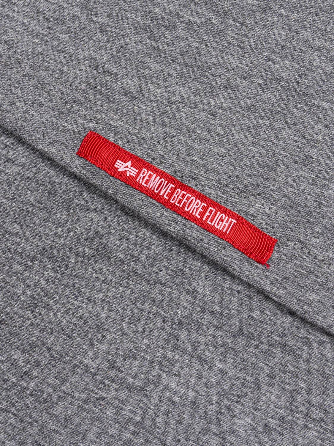 Футболка "Apollo II" (Medium Charcoal Heather) Alpha Industries