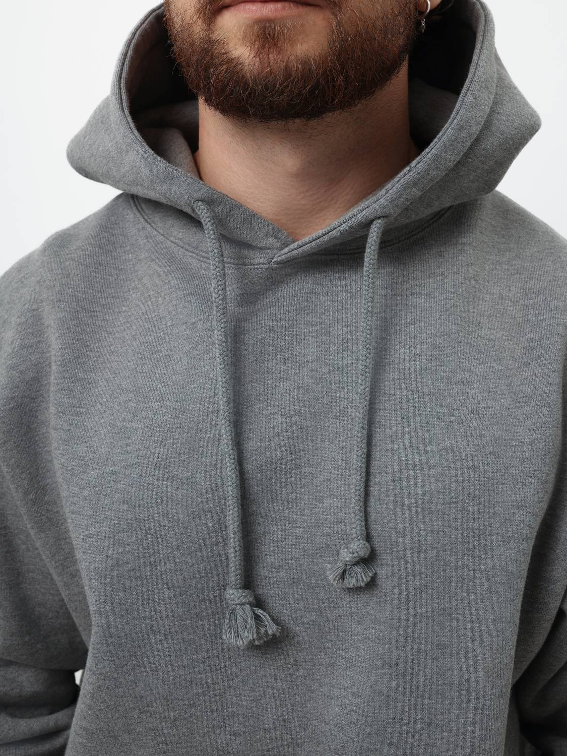 Худи / Толстовка "Utility Pocket Hoodie" (Medium Charcoal Heather) Alpha Industries