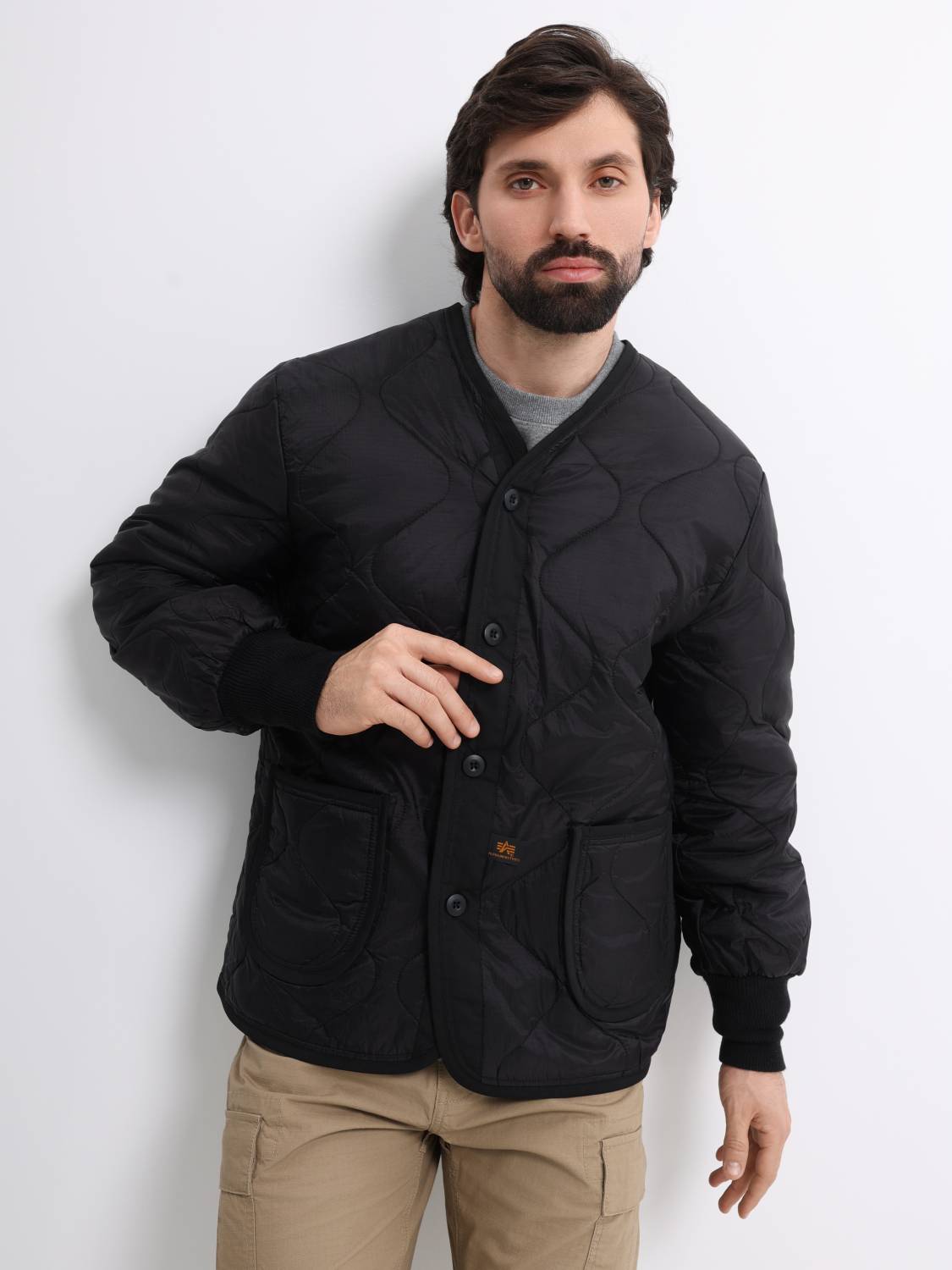 Подстежка / Лайнер утепленный мужской "ALS/92" (Black) Alpha Industries