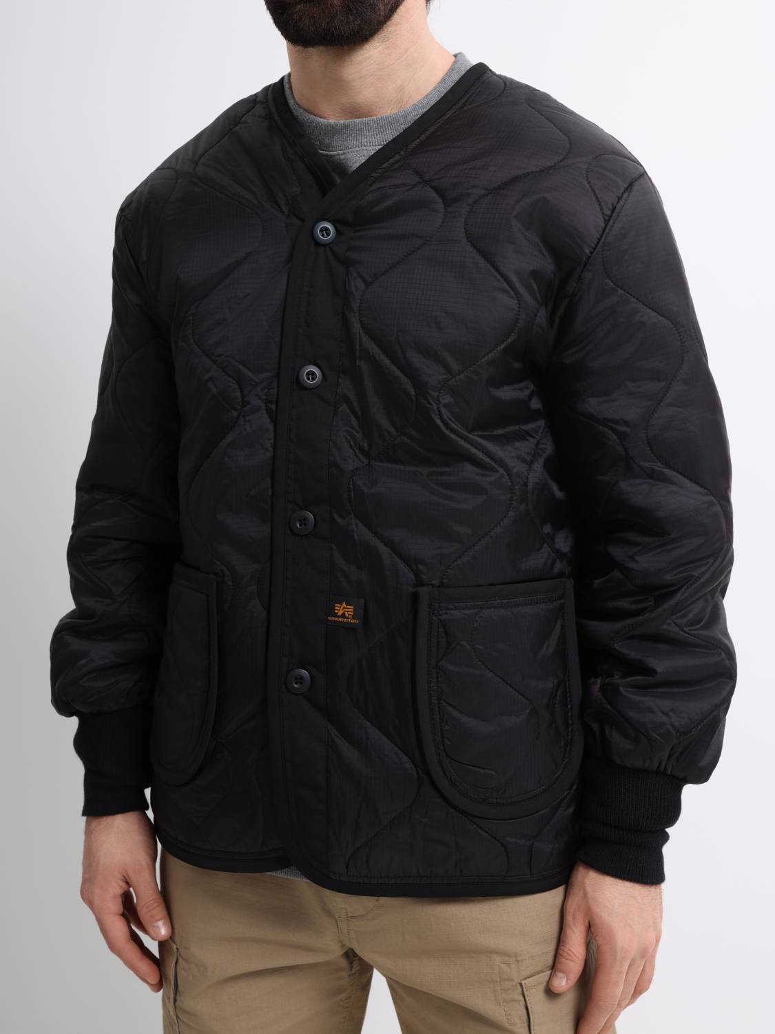 Подстежка / Лайнер утепленный мужской "ALS/92" (Black) Alpha Industries