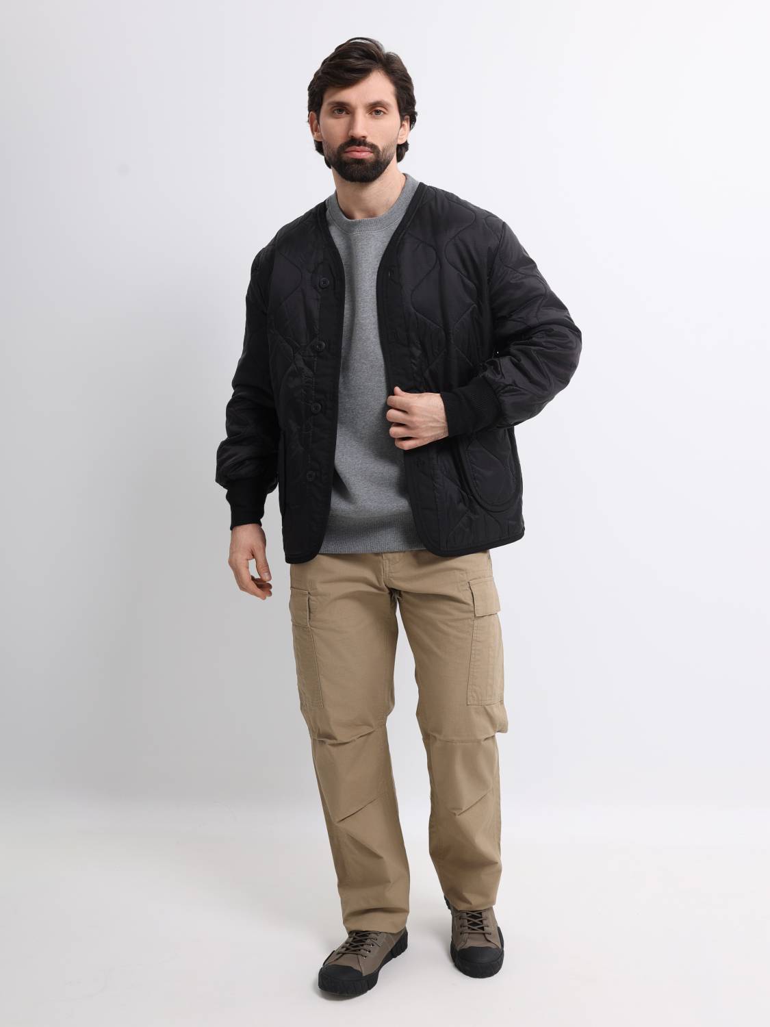Подстежка / Лайнер утепленный мужской "ALS/92" (Black) Alpha Industries