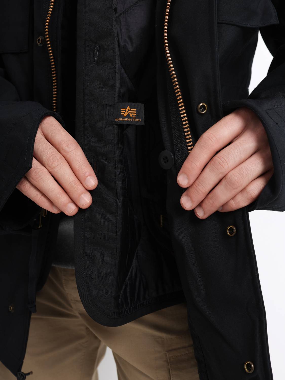 Подстежка / Лайнер утепленный мужской "ALS/92" (Black) Alpha Industries