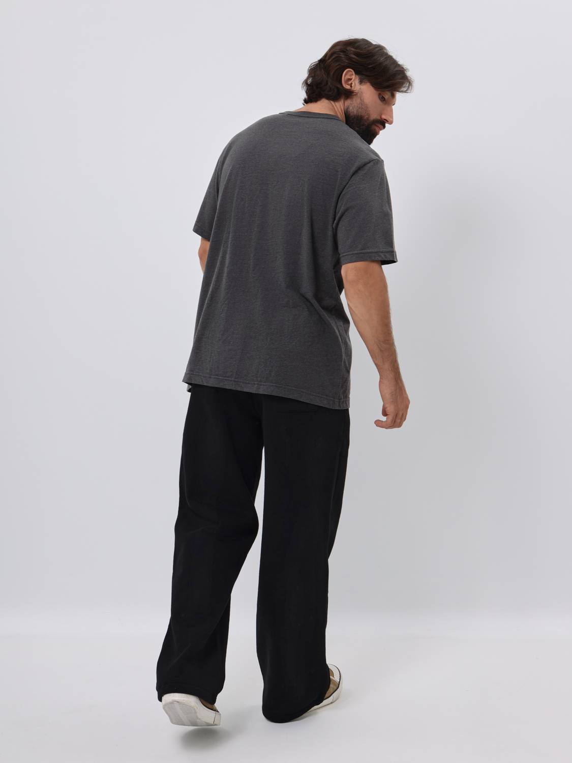 Футболка "Essential Tee Gen II" (Dark Charcoal Heather) Alpha Industries