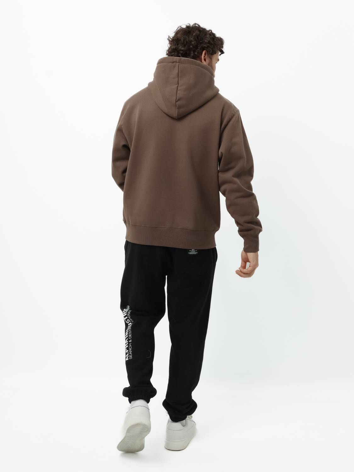 Худи / Толстовка "Utility Pocket Hoodie" (Espresso) Alpha Industries