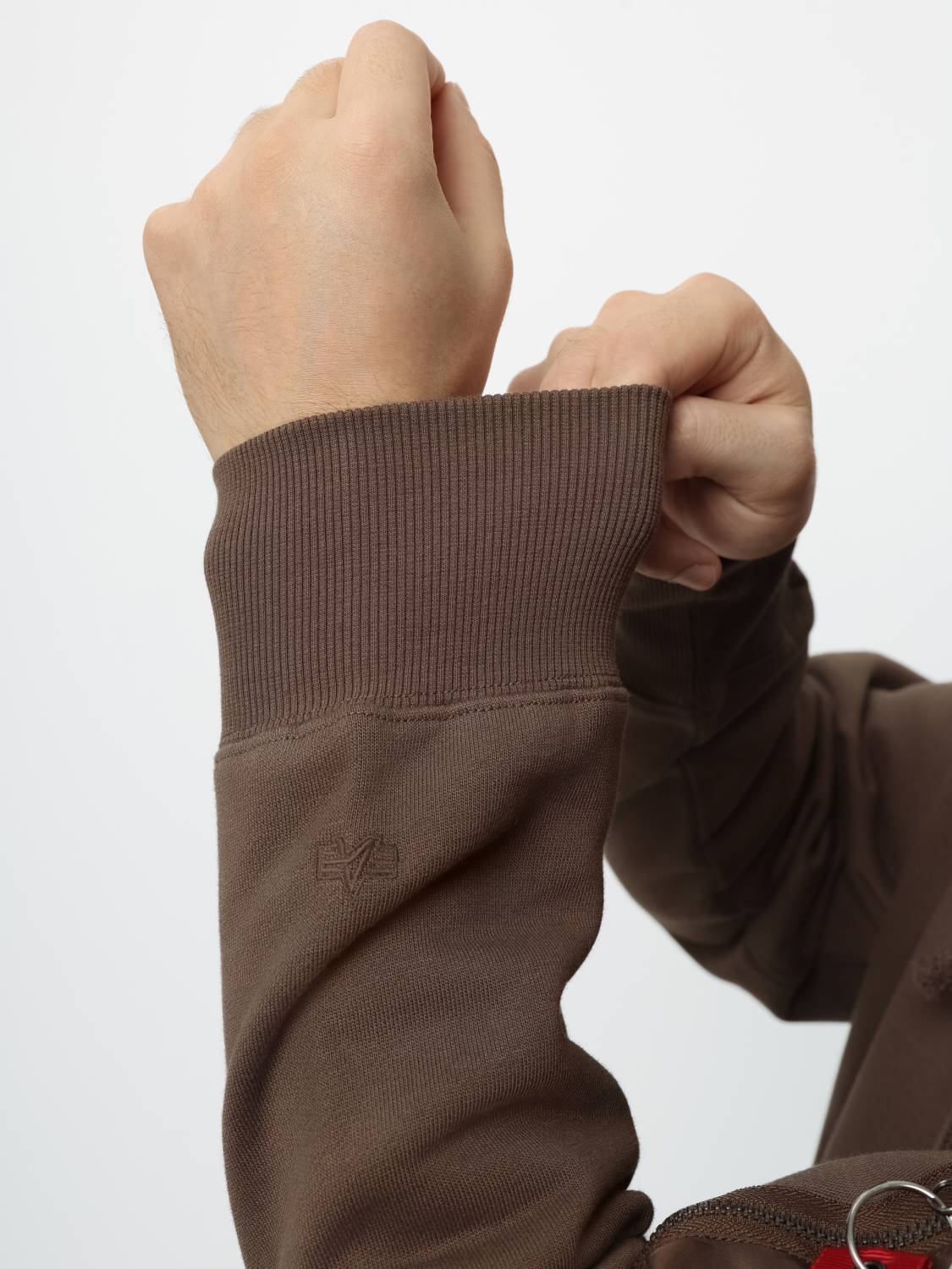 Худи / Толстовка "Utility Pocket Hoodie" (Espresso) Alpha Industries